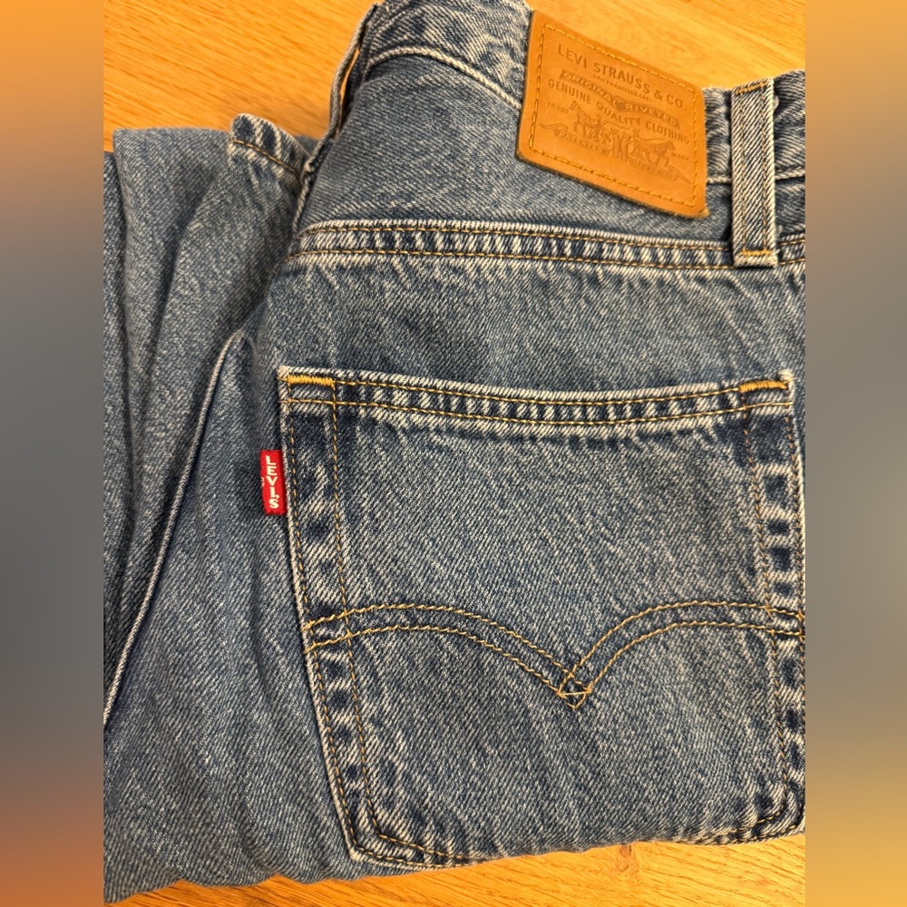 Levi's Blue Boyfriend Jeans